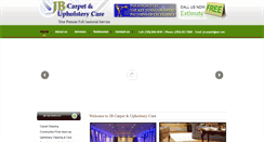 Desktop Screenshot of jbcarpetcare.com